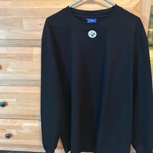 Pittsburgh Steelers long sleeve waffle texture shirt